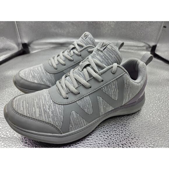 VIONIC Pro Kiara Size 6 Comfort Arch Support Gray Lace-up Shoe Sneakers Euro 37 - Picture 1 of 9